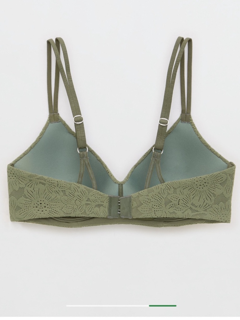 Aerie Sunnie Bloom Lace Wireless Push Up Bra - Picture 2 of 4
